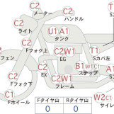 Мотоцикл Kawasaki BALIUS ZR250 з пробігом 32221 km