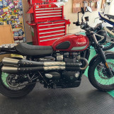 Мотоцикл Triumph STREET SCRAMBLER з пробігом 7829 km
