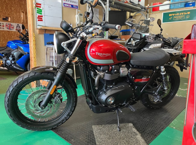 Мотоцикл Triumph STREET SCRAMBLER з пробігом 7829 km