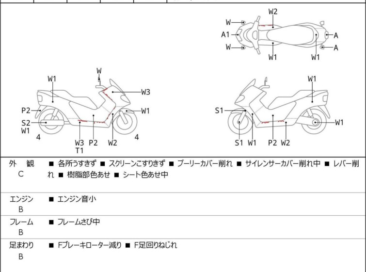 Мотоцикл Suzuki BURGMAN200 з пробігом 78577 km
