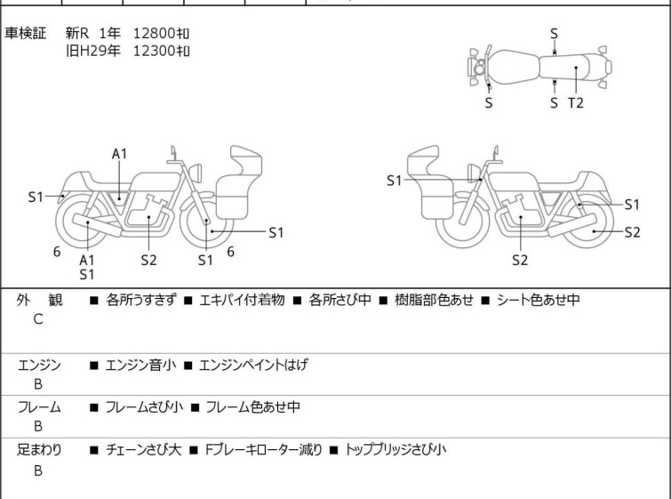 Мотоцикл Honda CB400SS с пробегом 13473 km