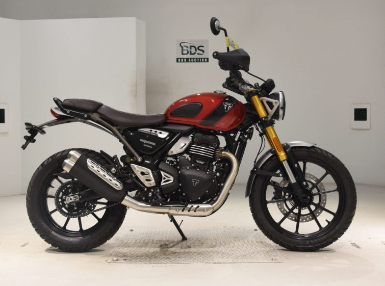 Мотоцикл Triumph scrambler 400x с пробегом 3 km