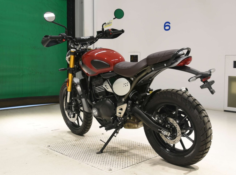 Мотоцикл Triumph scrambler 400x с пробегом 3 km