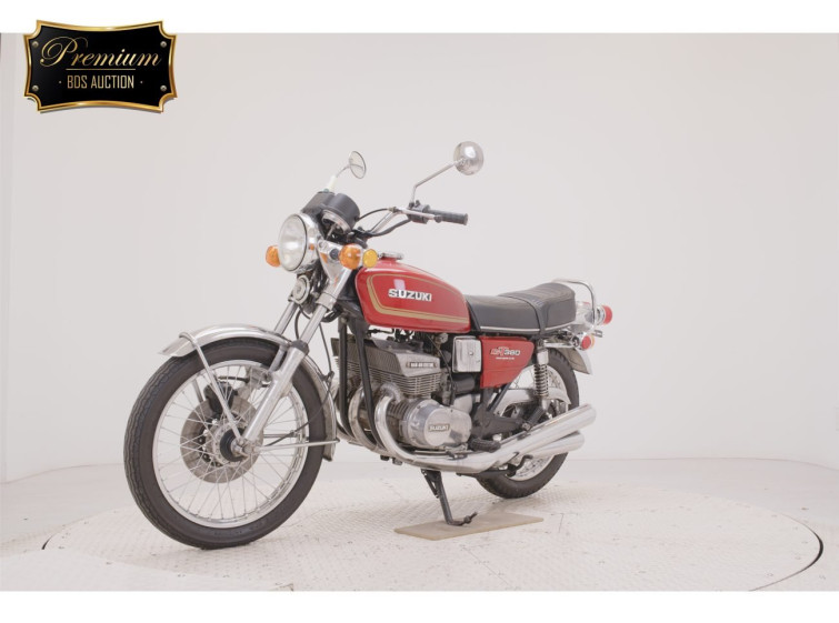 Мотоцикл Suzuki GT380 з пробігом 12832 m