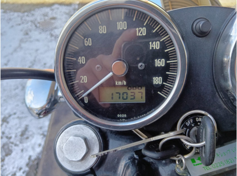 Мотоцикл Kawasaki W650 з пробігом 17037 km
