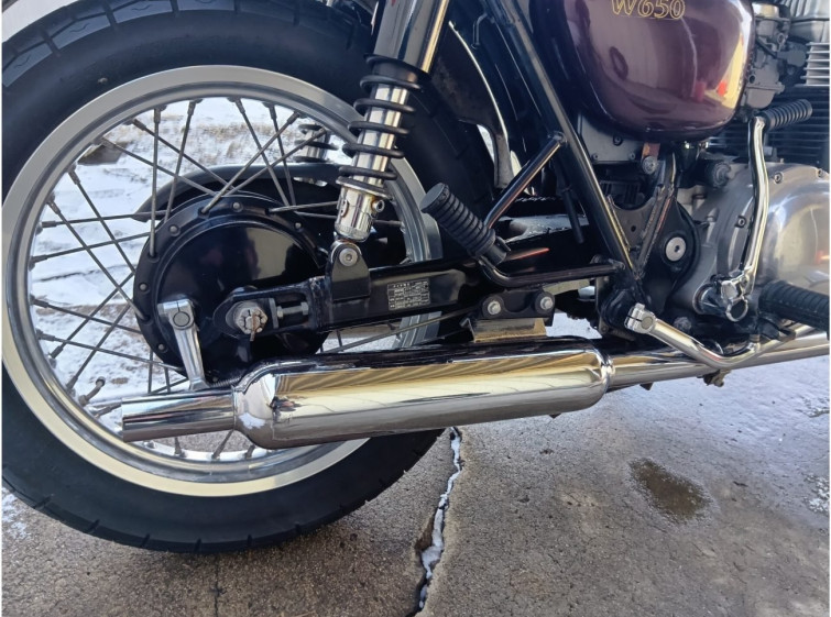 Мотоцикл Kawasaki W650 з пробігом 17037 km