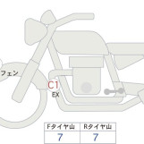Мотоцикл HD FLHFB з пробігом 2163 km
