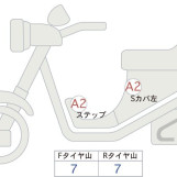 Мотоцикл Suzuki BURGMAN400A з пробігом 3416 km