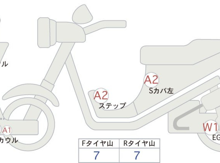 Мотоцикл Suzuki BURGMAN400A з пробігом 3416 km