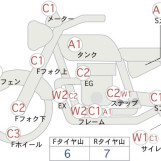 Мотоцикл Honda MAGNA750 с пробегом 30112 km
