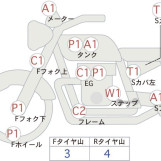 Мотоцикл Kawasaki ZEPHYR1100 з пробігом 56321 km