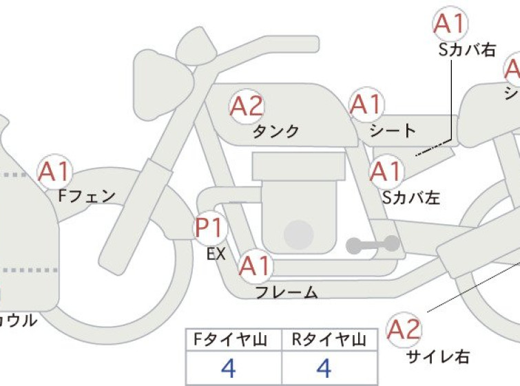Мотоцикл Kawasaki NINJA250 с пробегом 21619 km