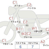 Мотоцикл Honda FTR223 с пробегом 20026 km