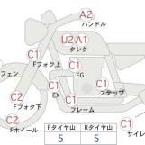 Мотоцикл HD XR250 MOTARD с пробегом 60813 km