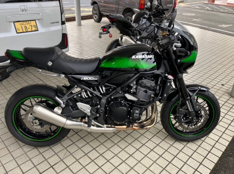 Мотоцикл Kawasaki Z900RS CAFE с пробегом 2099 km