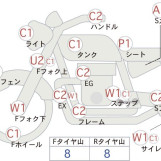Мотоцикл Yamaha YD250 з пробігом 17603 km