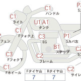 Мотоцикл Honda CB350FOUR з пробігом 7302 km