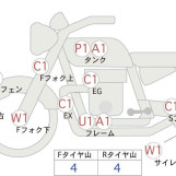 Мотоцикл Kawasaki ZZ-R1200 с пробегом 10727 km
