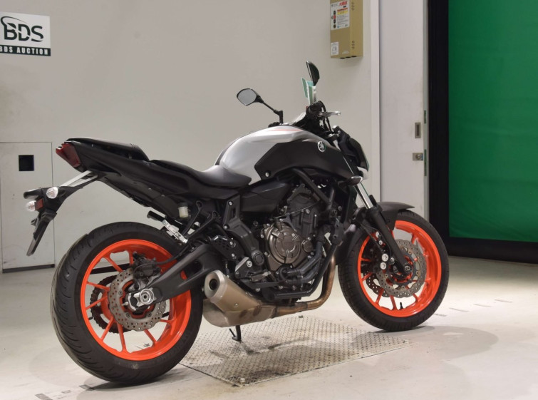 Мотоцикл Yamaha MT-07A с пробегом 4786 km