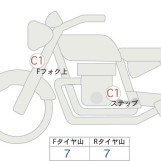 Мотоцикл Honda CL250 з пробігом 3325 km