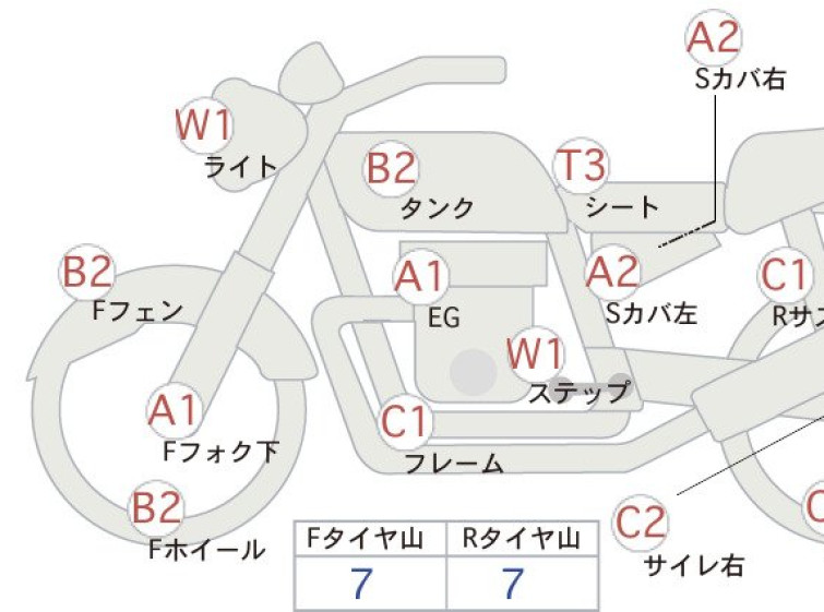 Мотоцикл Kawasaki ESTRELLA RS з пробігом 21936 km