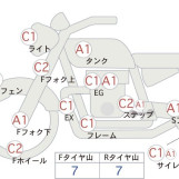Мотоцикл Kawasaki 250TR с пробегом 9344 km
