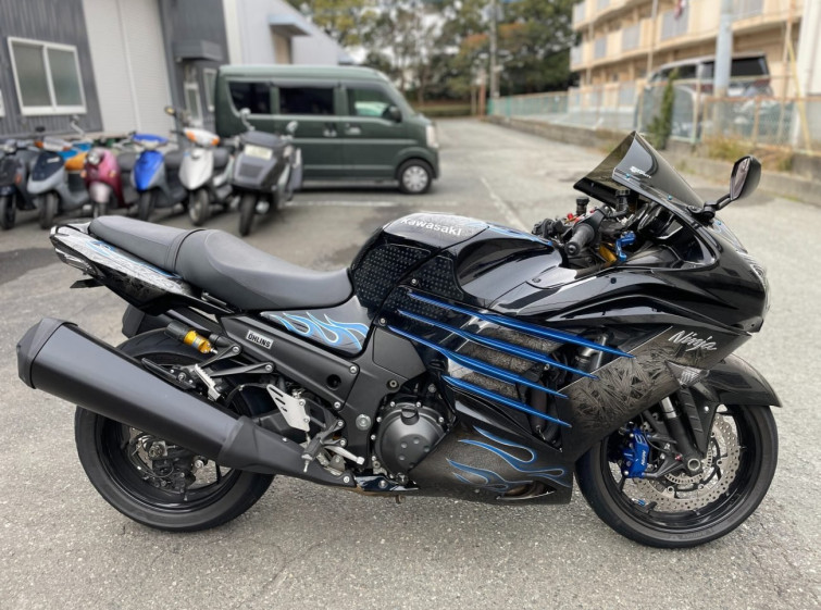 Мотоцикл Kawasaki NINJA ZX-14R с пробегом 80632 km