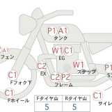Мотоцикл Yamaha XJ400 з пробігом 4112 km