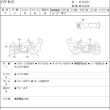 Мотоцикл Yamaha YZF-R25 с пробегом 17108 km