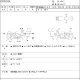 Мотоцикл Honda CRF250L з пробігом 6845 km