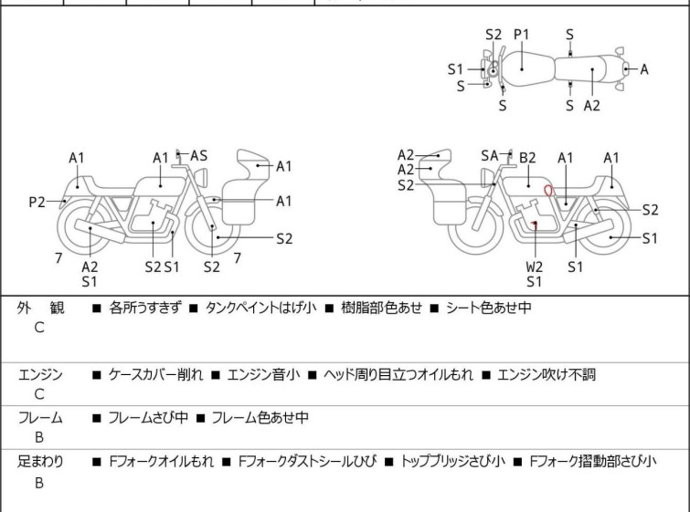 Мотоцикл Kawasaki BALIUS2 з пробігом 33784 km