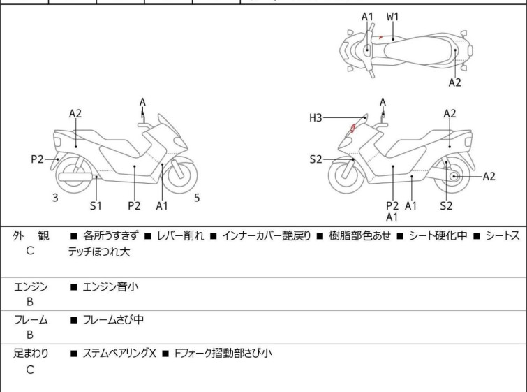 Мотоцикл Yamaha X-MAX250 с пробегом 719 km
