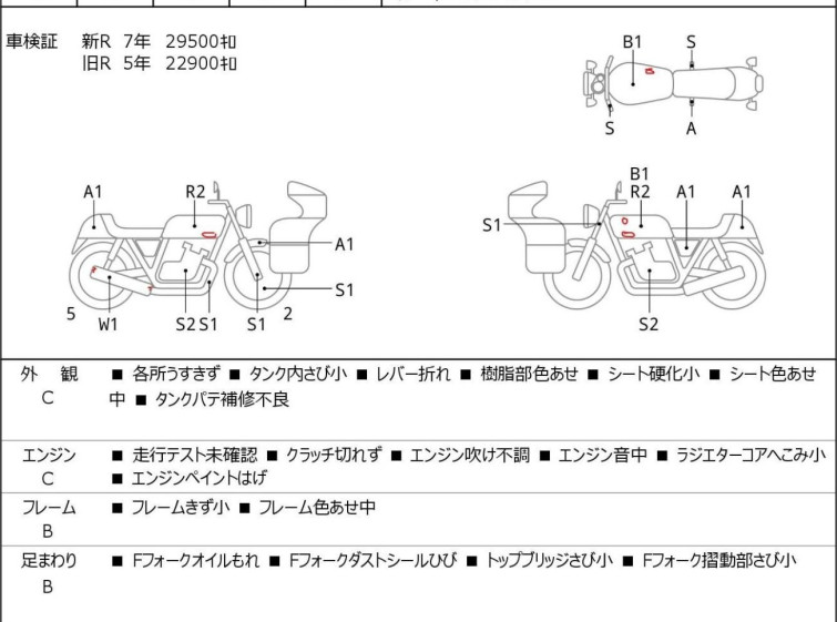 Мотоцикл Yamaha XJR400 с пробегом 31944 km