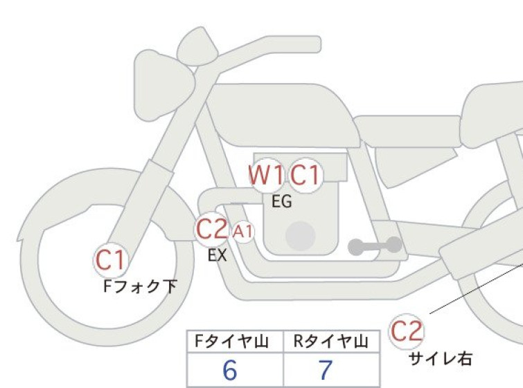 Мотоцикл Kawasaki ZEPHYR1100RS с пробегом 22069 km