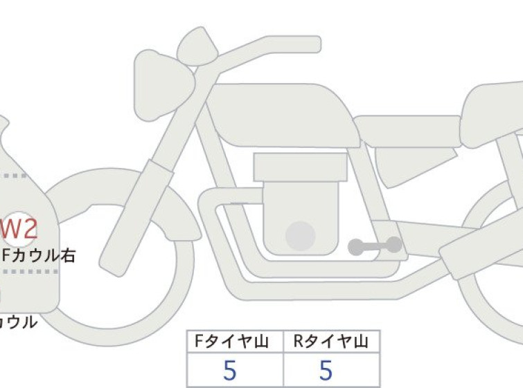 Мотоцикл Honda CBR250RRA з пробігом 1820 km