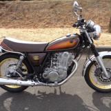 Мотоцикл Yamaha SR400 с пробегом 1634 km