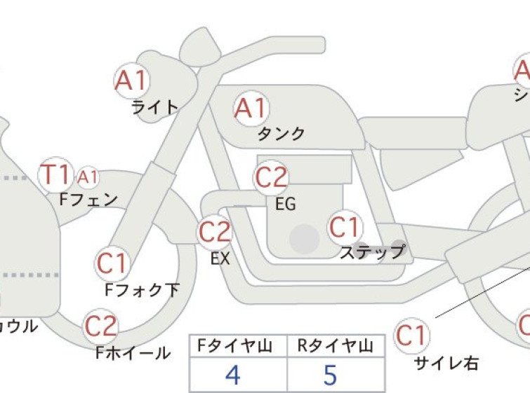Мотоцикл Honda GL1800 F6B BAGGER з пробігом 33515 km