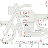 Мотоцикл Kawasaki ZEPHYR1100RS з пробігом 30912 km