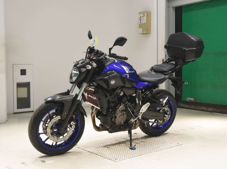 Мотоцикл Yamaha MT-07 с пробегом 4034 km