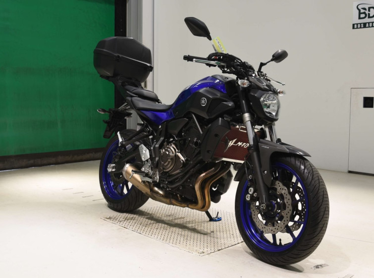 Мотоцикл Yamaha MT-07 с пробегом 4034 km