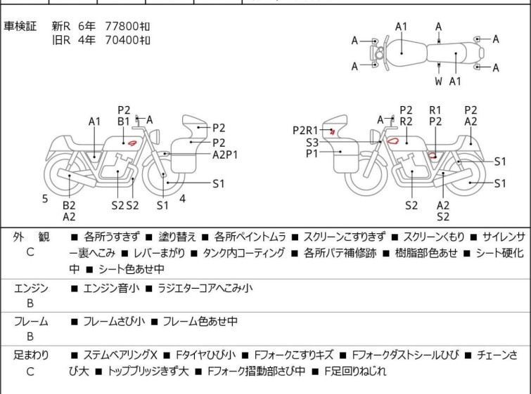 Мотоцикл Suzuki GSX400S KATANA с пробегом 78644 km
