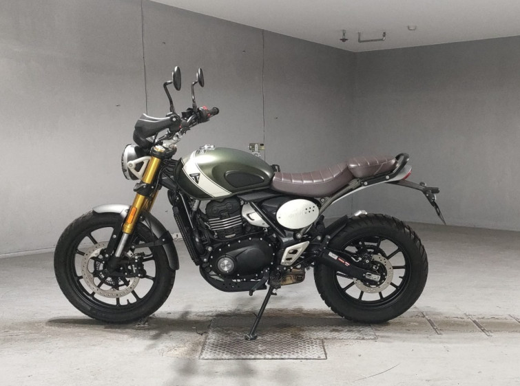 Мотоцикл Triumph scrambler 400x с пробегом 366 km