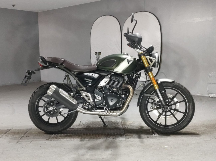Мотоцикл Triumph scrambler 400x с пробегом 366 km