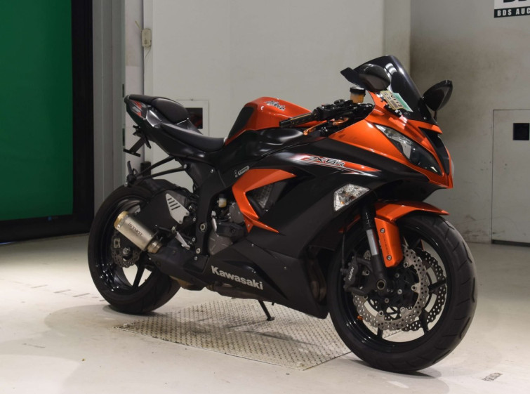 Мотоцикл Kawasaki ZX-6R с пробегом 21507 km