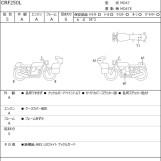 Мотоцикл Honda CRF250L с пробегом 2340 km