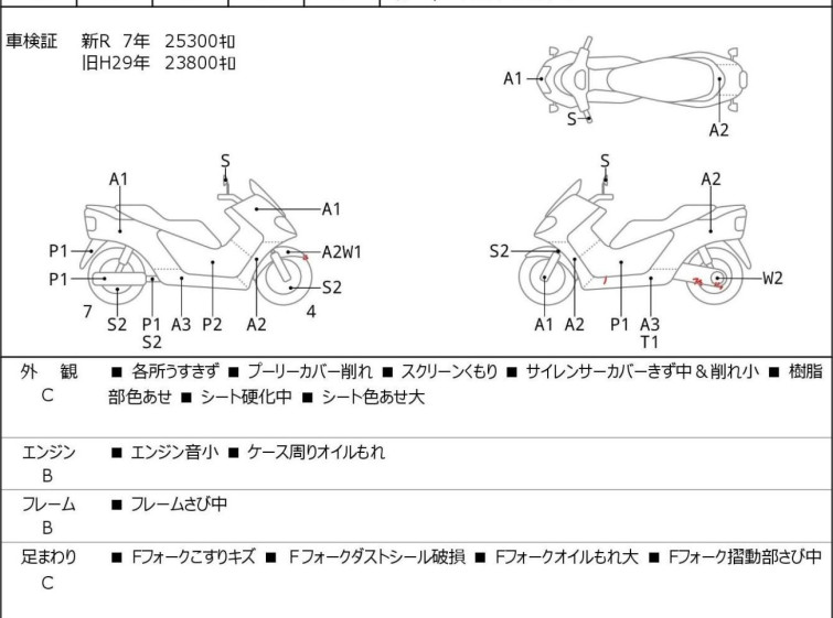 Мотоцикл Suzuki SKYWAVE 400S з пробігом 26780 km