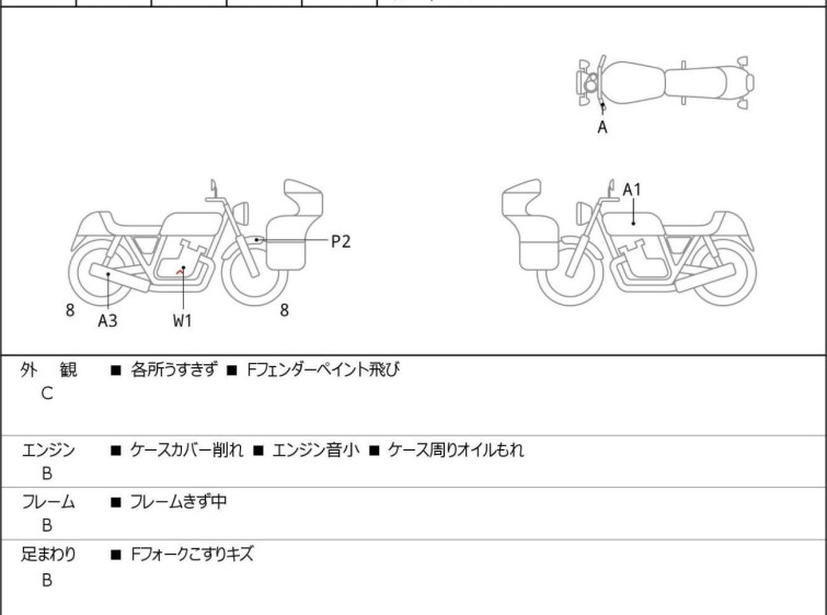 Мотоцикл Honda XJR400 с пробегом 1299 km