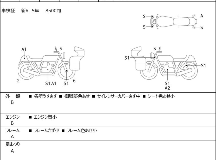 Мотоцикл Yamaha SR400 с пробегом 13022 km