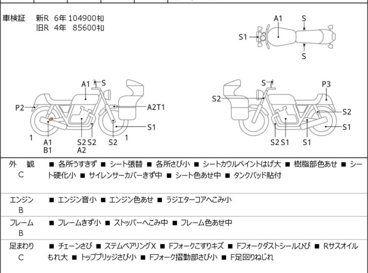 Мотоцикл Honda CB400SFV с пробегом 117631 km