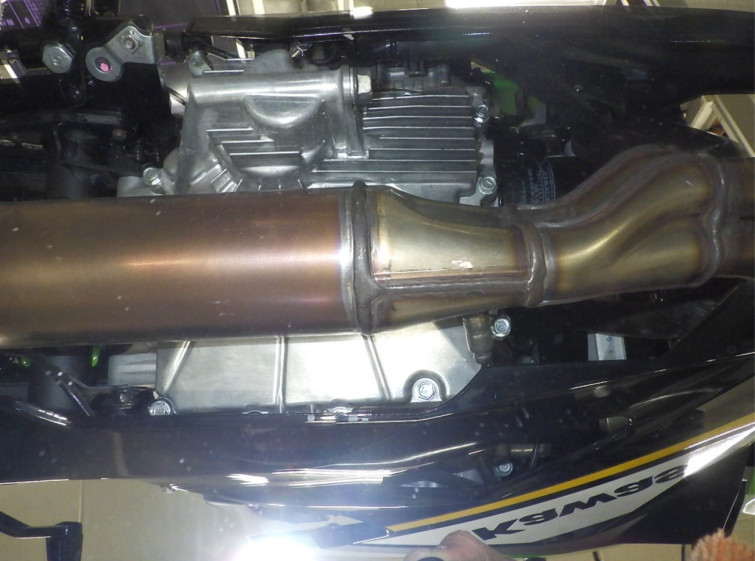 Мотоцикл Kawasaki ZX-4RR с пробегом 1766 km